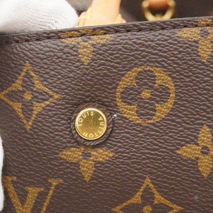 Louis Vuitton Handbag Monogram Montaigne BB Brown 2-Way Bag — view 7