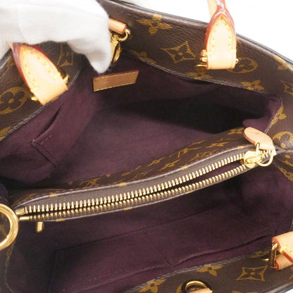 Louis Vuitton Handbag Monogram Montaigne BB Brown 2-Way Bag — view 4