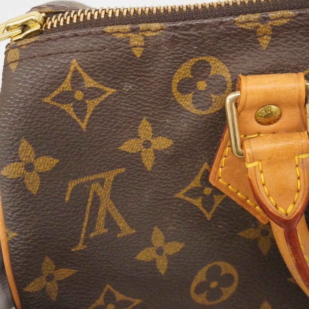 Louis Vuitton Handbag Monogram Speedy 30 Brown — view 7