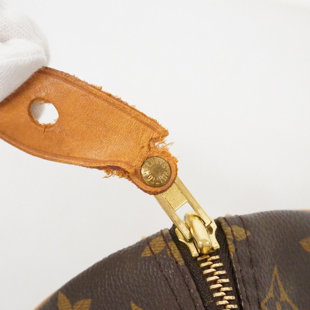 Louis Vuitton Handbag Monogram Speedy 30 Brown — view 6