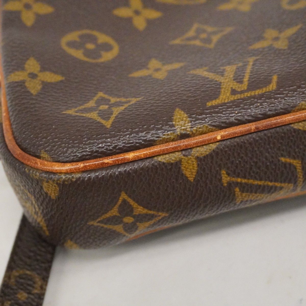 Louis Vuitton Shoulder Bag Monogram Pochette Ma Roulis Bandouliere Brown — view 8