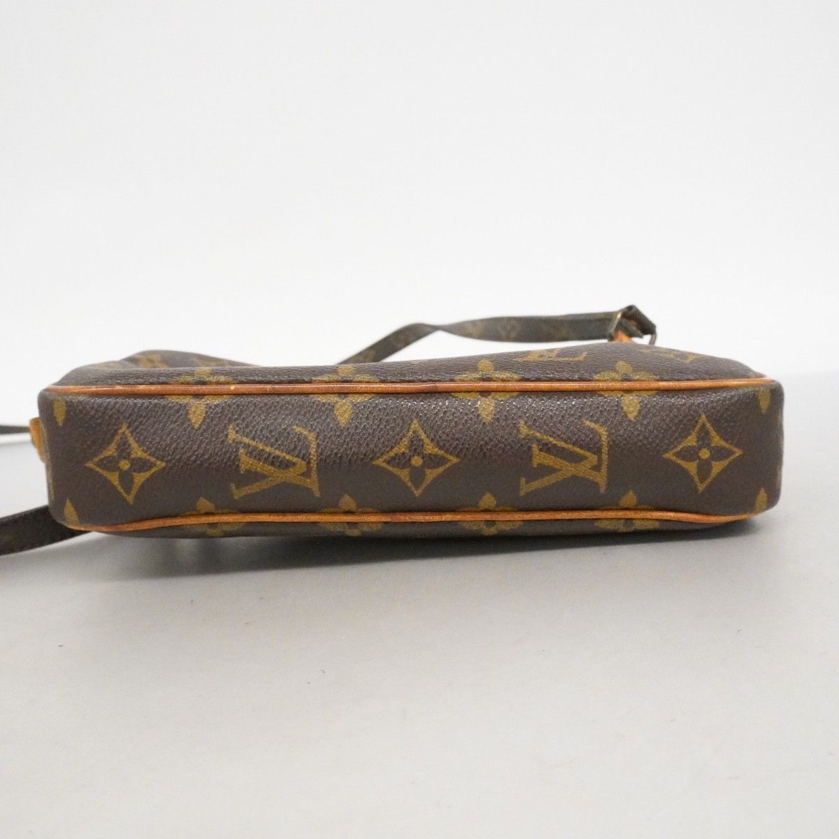 Louis Vuitton Shoulder Bag Monogram Pochette Ma Roulis Bandouliere Brown — view 3
