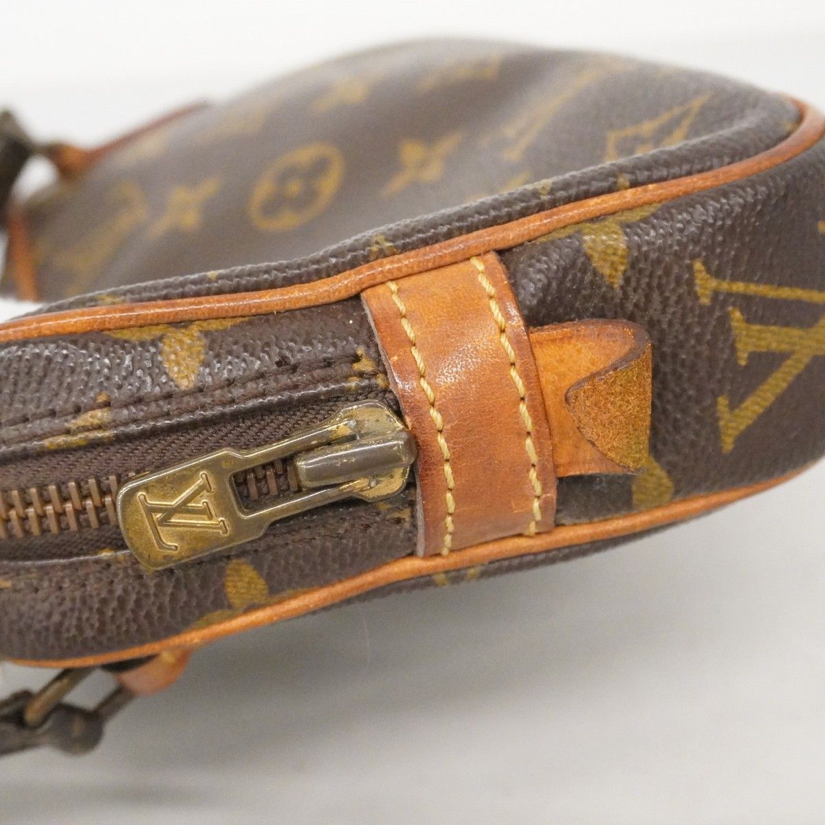 Louis Vuitton Shoulder Bag Monogram Pochette Ma Roulis Bandouliere Brown — view 6