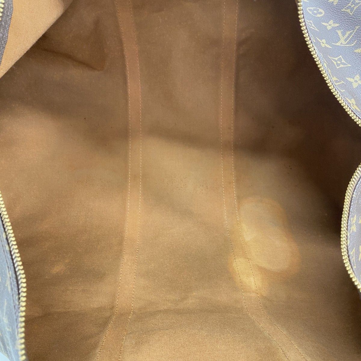 Louis Vuitton Boston Bag Monogram Keepall 60 Brown — view 4