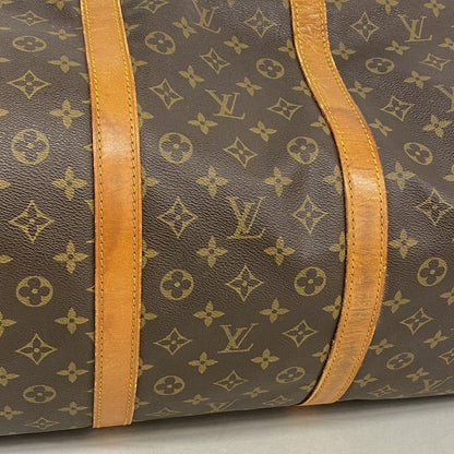 Louis Vuitton Boston Bag Monogram Keepall 60 Brown — view 7