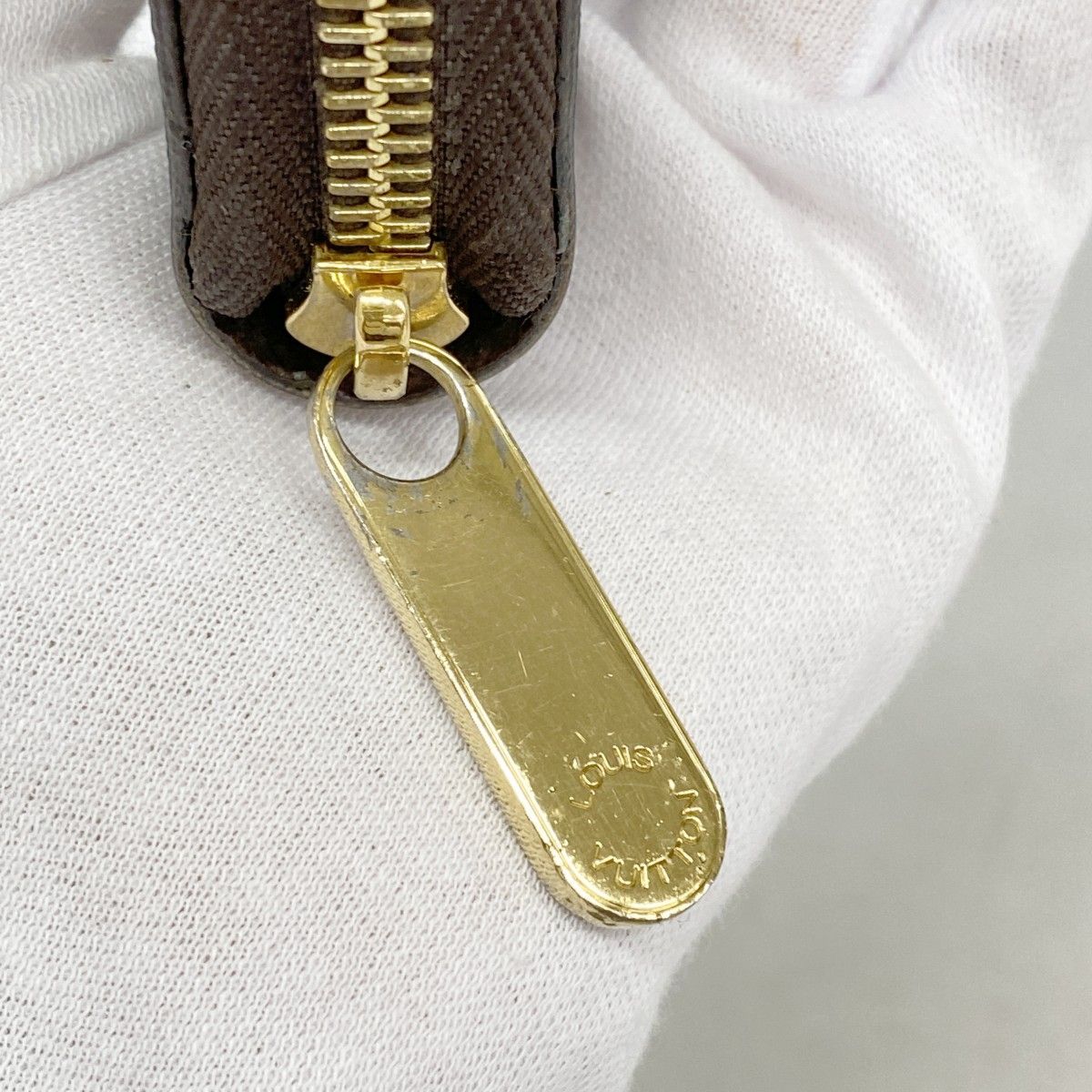 Louis Vuitton Wallet Damier Zippy Ebene — view 7