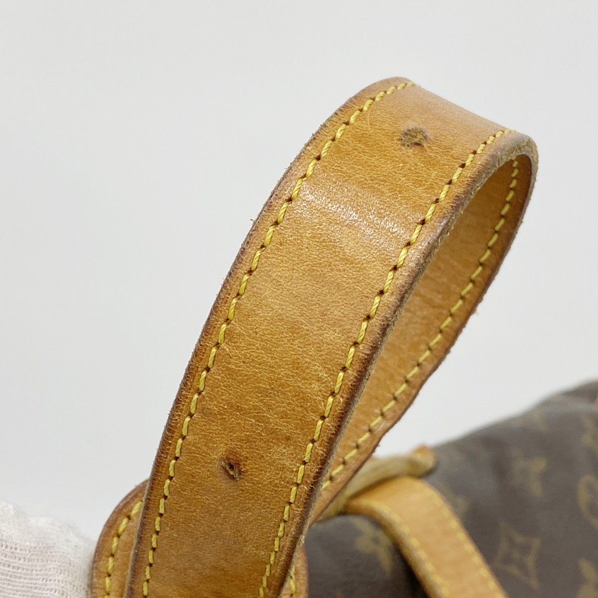 Louis Vuitton Shoulder Bag Monogram Saumur 35 Brown — view 6