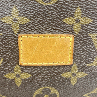 Louis Vuitton Shoulder Bag Monogram Saumur 35 Brown — view 5