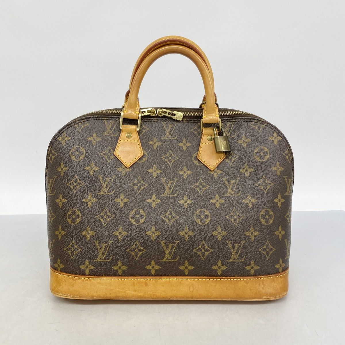 Louis Vuitton Handbag Monogram Alma Brown — view 9