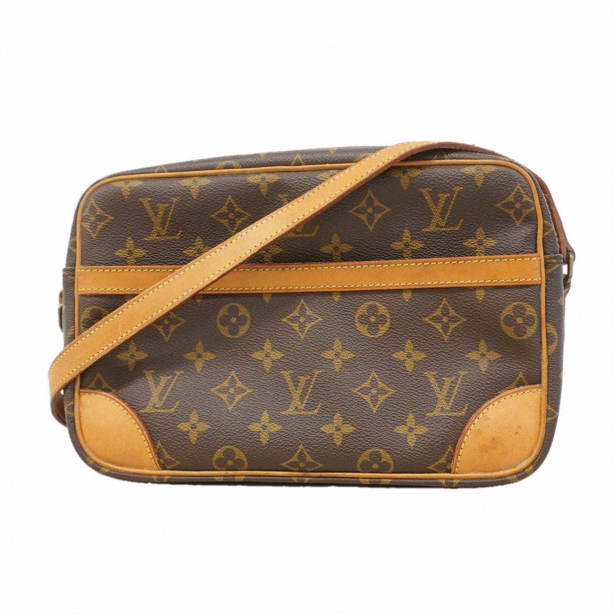 Louis Vuitton Shoulder Bag Monogram Trocadero 27 Brown