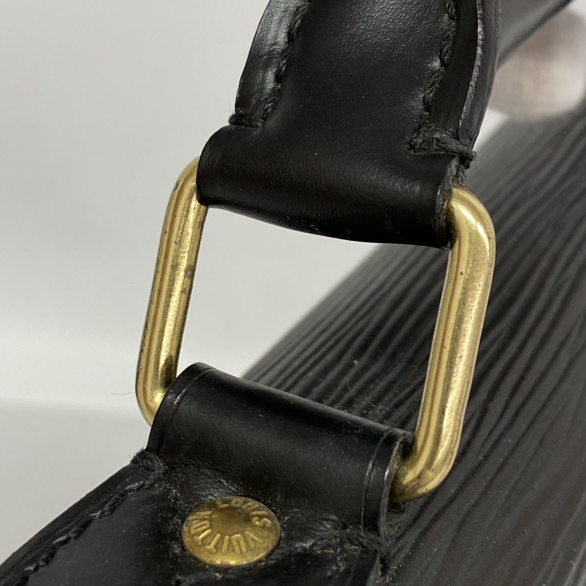 Louis Vuitton Briefcase Epi Serviette Ambassador Noir — view 9