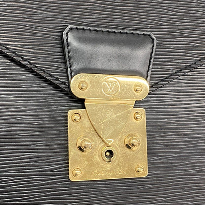 Louis Vuitton Briefcase Epi Serviette Ambassador Noir — view 6