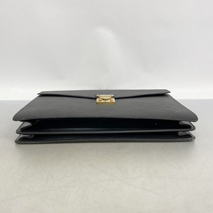 Louis Vuitton Briefcase Epi Serviette Ambassador Noir — view 3
