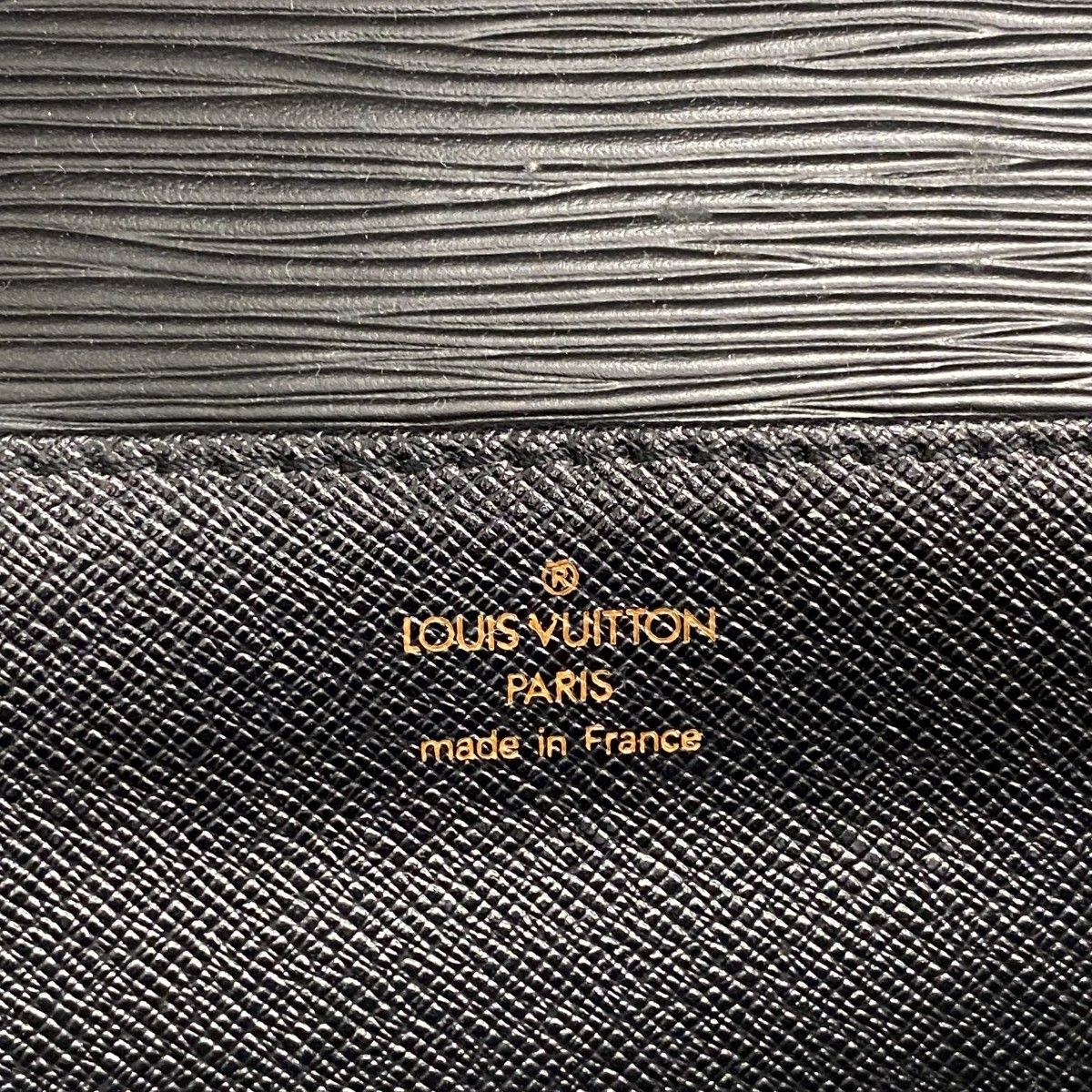 Louis Vuitton Briefcase Epi Serviette Ambassador Noir — view 5