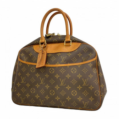 Louis Vuitton Handbag Monogram Deauville Brown