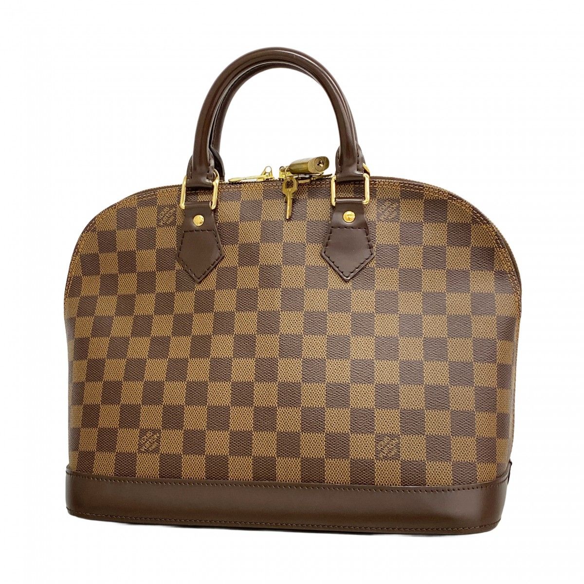Louis Vuitton Handbag Damier Alma Ebene