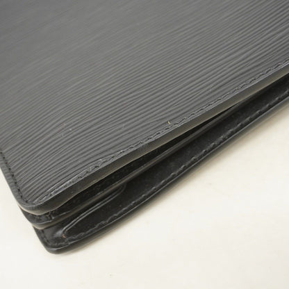 Louis Vuitton Briefcase Epi Serviette Ambassador Noir — view 7