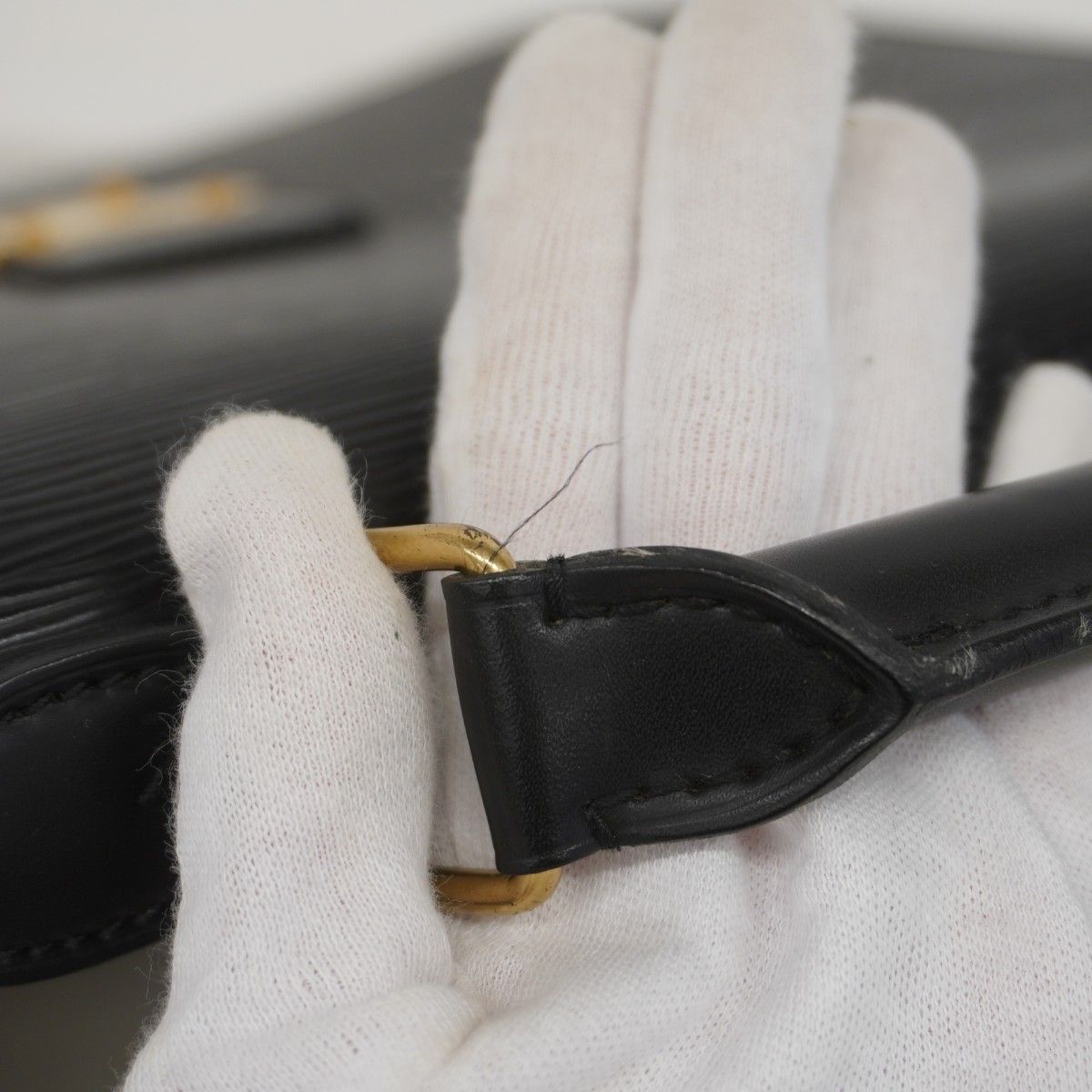 Louis Vuitton Briefcase Epi Serviette Ambassador Noir — view 8