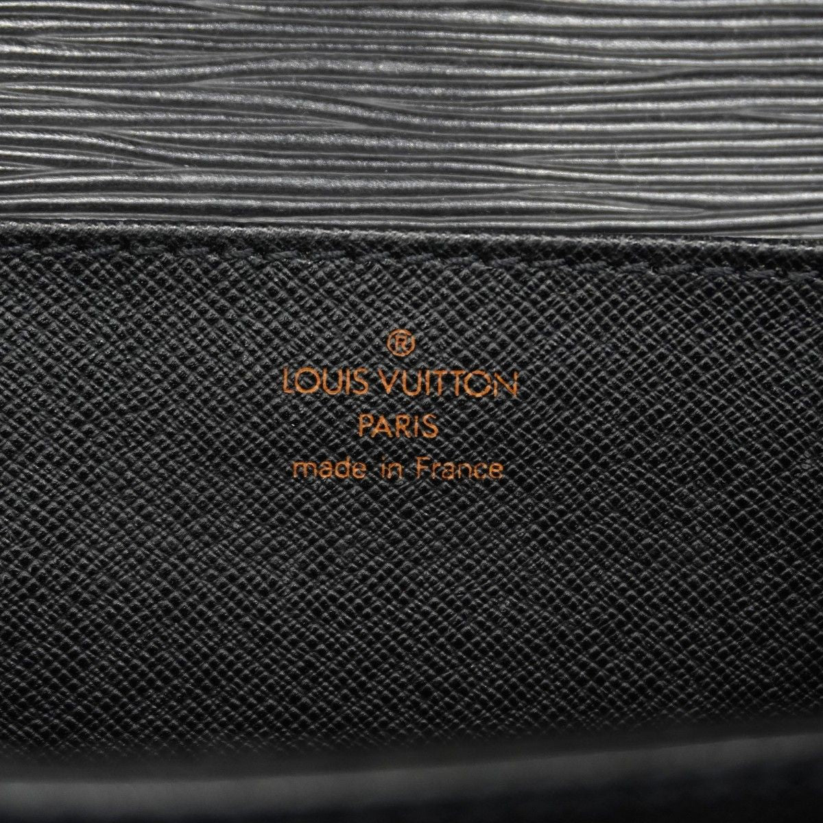Louis Vuitton Briefcase Epi Serviette Ambassador Noir — view 5