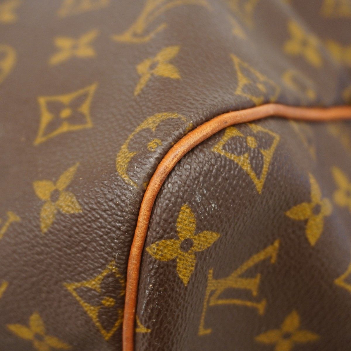 Louis Vuitton Boston Bag Monogram Sac Spool 55 Brown — view 6