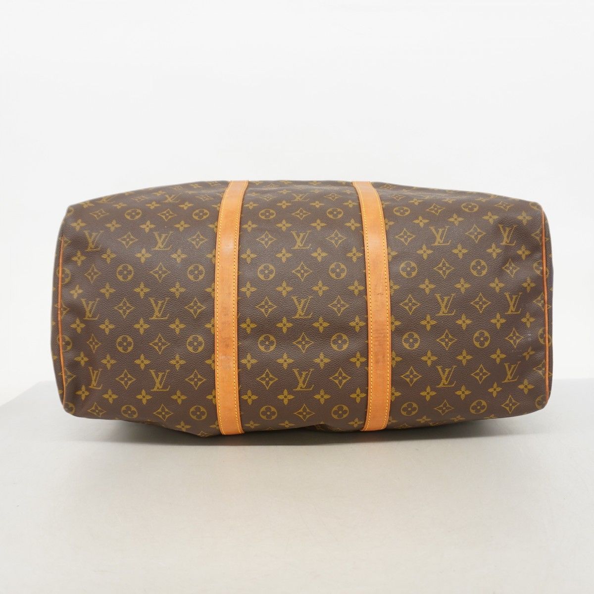 Louis Vuitton Boston Bag Monogram Sac Spool 55 Brown — view 3