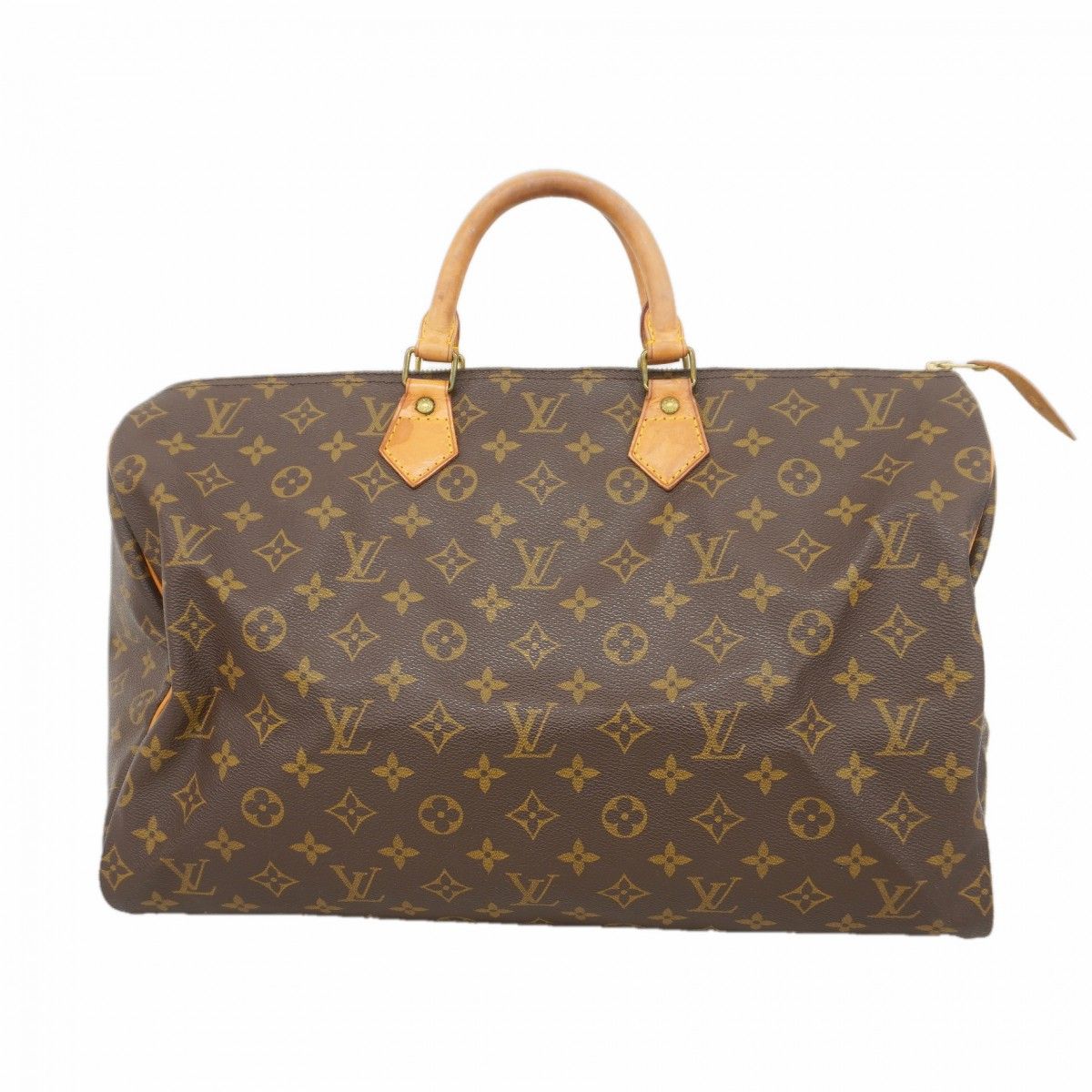 Louis Vuitton Handbag Monogram Speedy 40 Brown