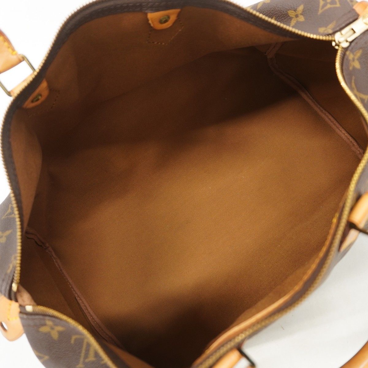 Louis Vuitton Handbag Monogram Speedy 40 Brown — view 4