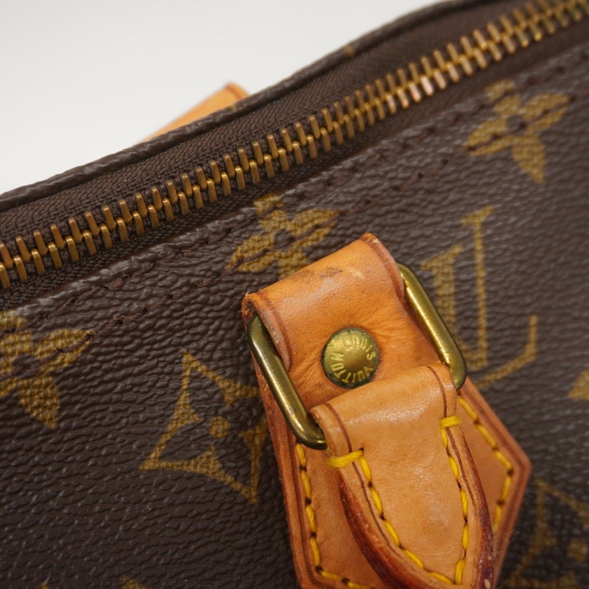 Louis Vuitton Handbag Monogram Speedy 40 Brown — view 9