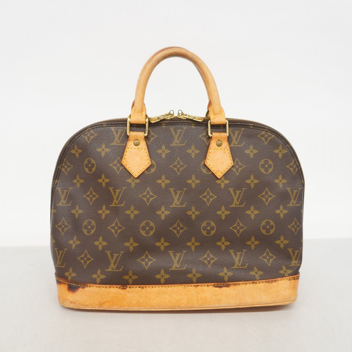 Louis Vuitton Handbag Monogram Alma Brown — view 9
