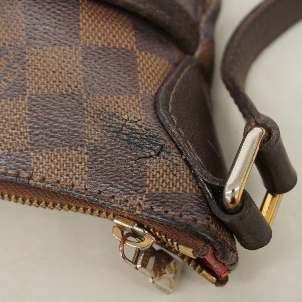 Louis Vuitton Shoulder Bag Damier Blue Msbeli PM Ebene — view 8