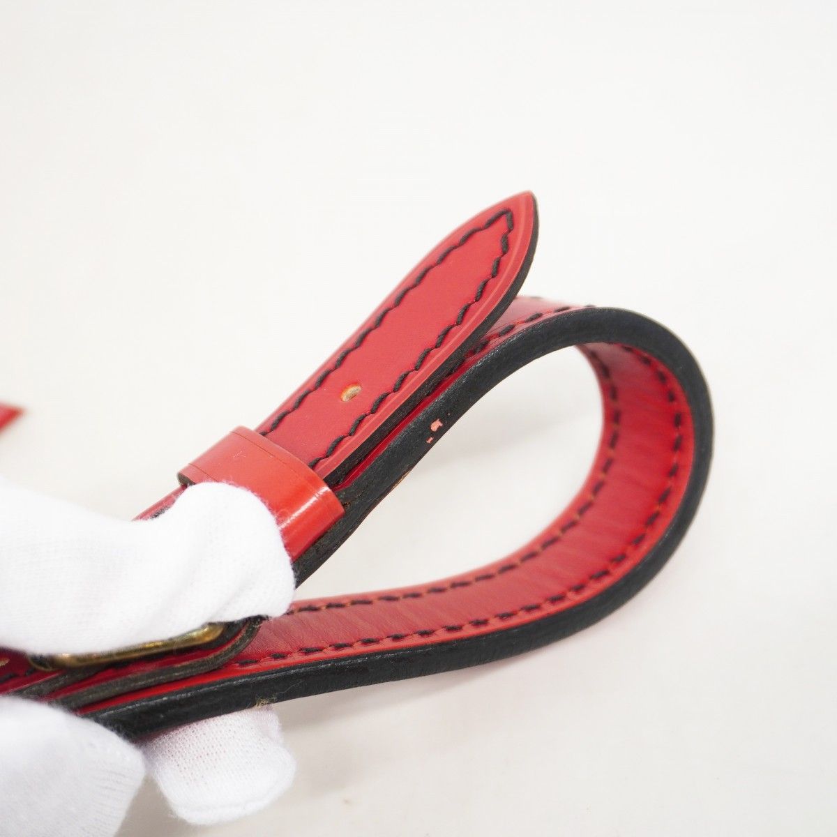 Louis Vuitton Shoulder Bag Epi Noe Castilian Red — view 9