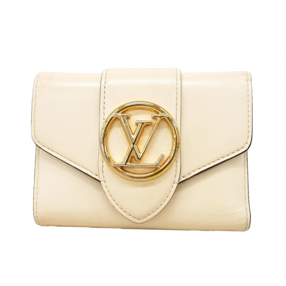 Louis Vuitton Trifold Wallet Portefeuille LV Pont Neuf Cles