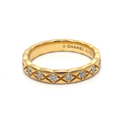 Chanel Ring Coco Crush Collection 18k Yellow Gold