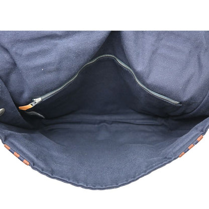 Hermes Shoulder Bag Navy — view 6