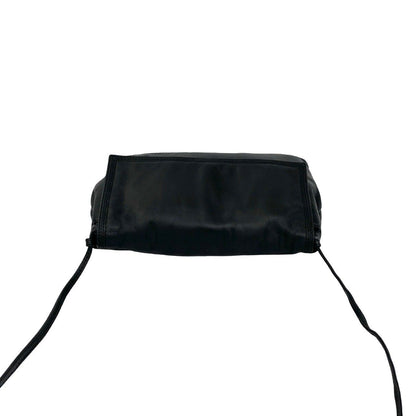 Loewe Vintage Anagram Logo Nappa Leather Shoulder Bag Pochette Crossbody Black — view 4