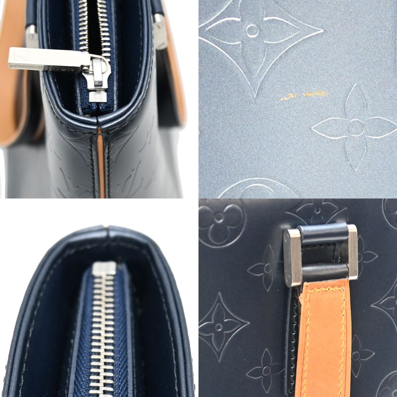 Louis Vuitton Handbag Navy — view 7