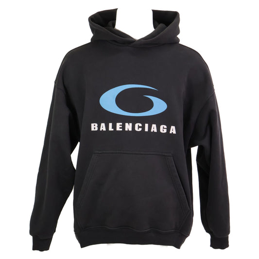 Balenciaga Lupus Sports Icon Washed Pullover Hoodie