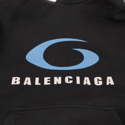 Balenciaga Lupus Sports Icon Washed Pullover Hoodie — view 5