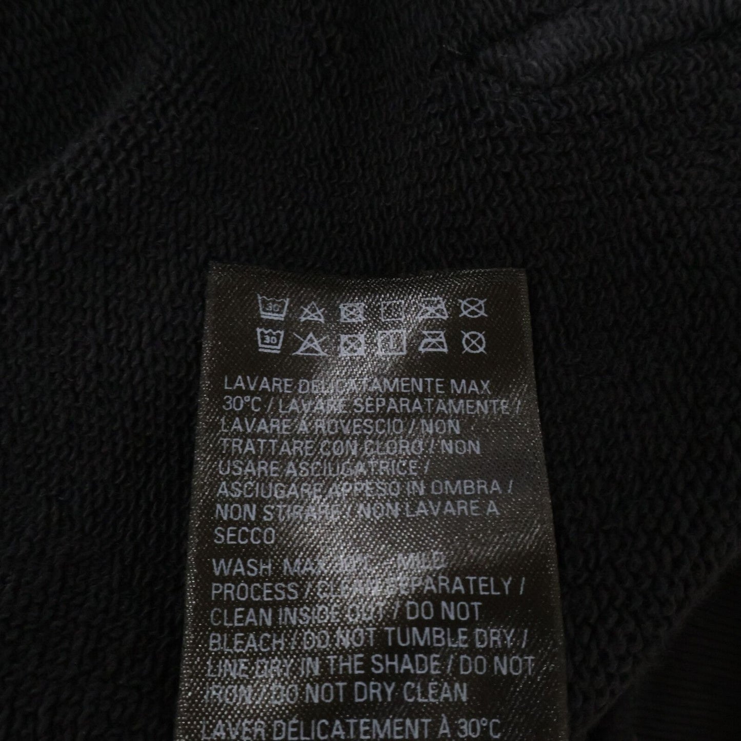 Balenciaga Lupus Sports Icon Washed Pullover Hoodie — view 8