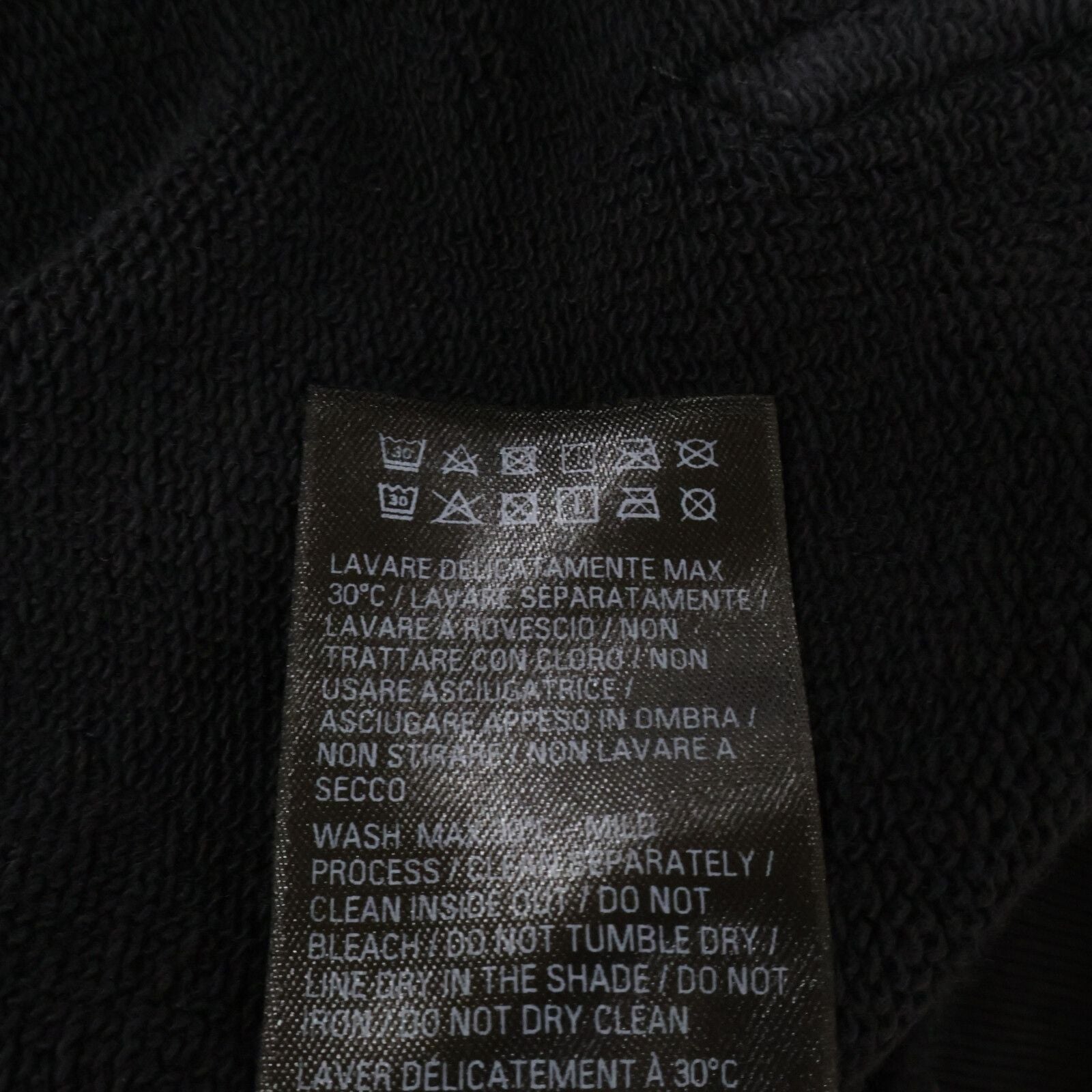 Balenciaga Lupus Sports Icon Washed Pullover Hoodie — view 8