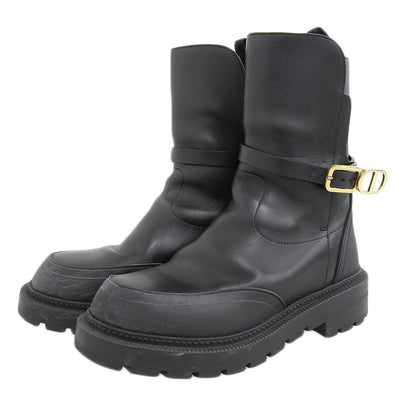 Dior Empreinte Boot Shoes Black 36.5 SI