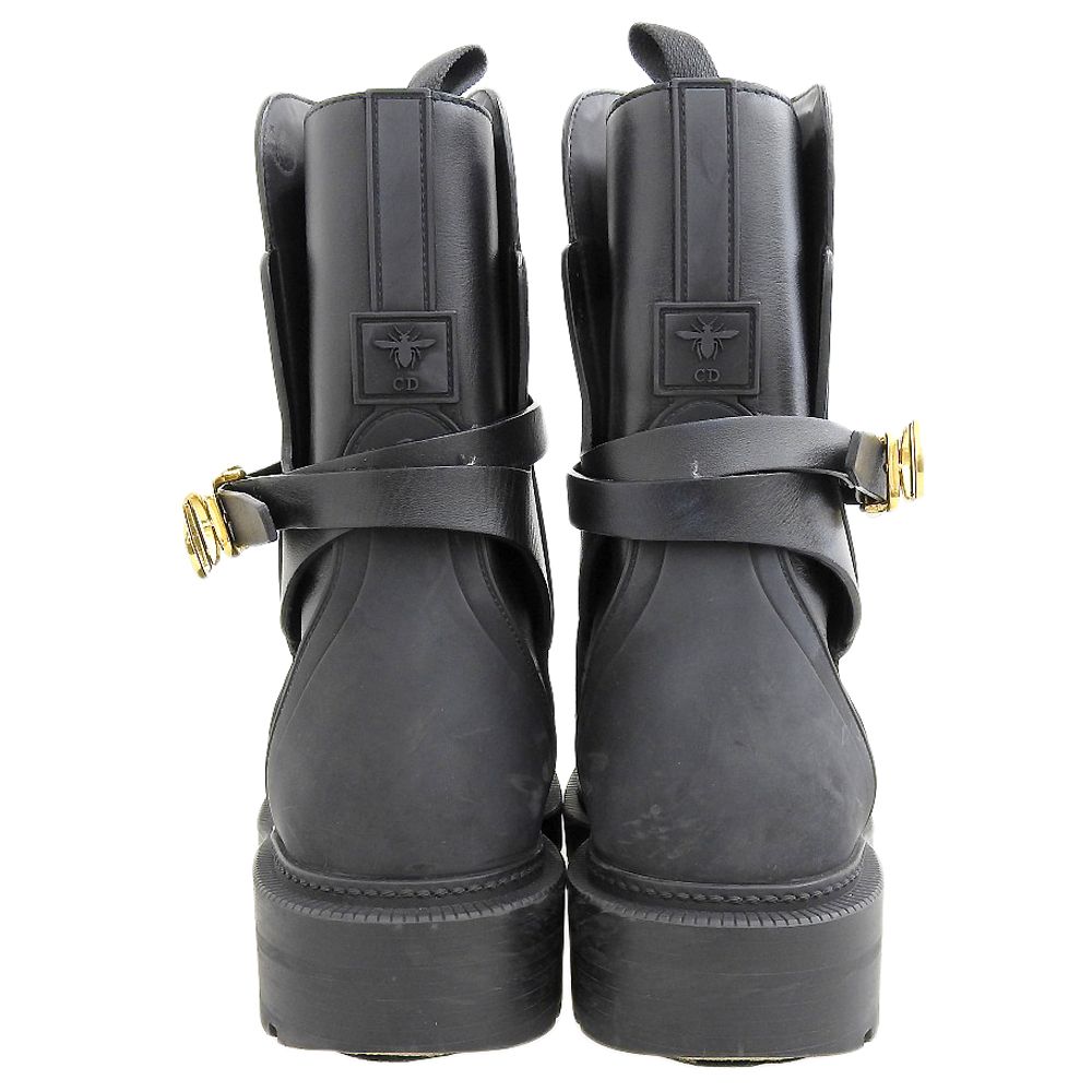 Dior Empreinte Boot Shoes Black 36.5 SI — view 3