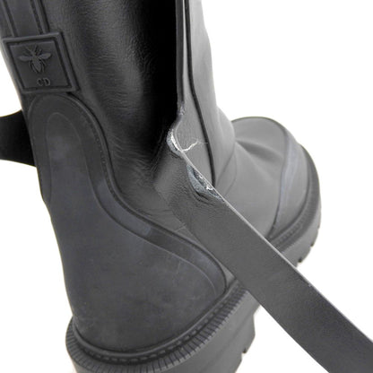 Dior Empreinte Boot Shoes Black 36.5 SI — view 5