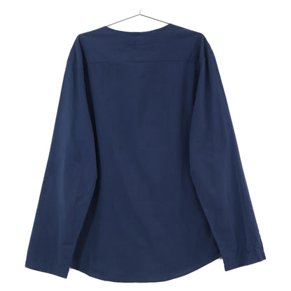 Hermes Cotton Shell Button Seersucker Long Sleeve Shirt 39 — view 2