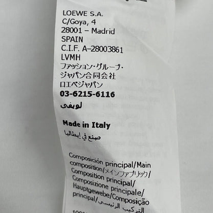 Loewe White Short Sleeve Shirt 38 — view 5