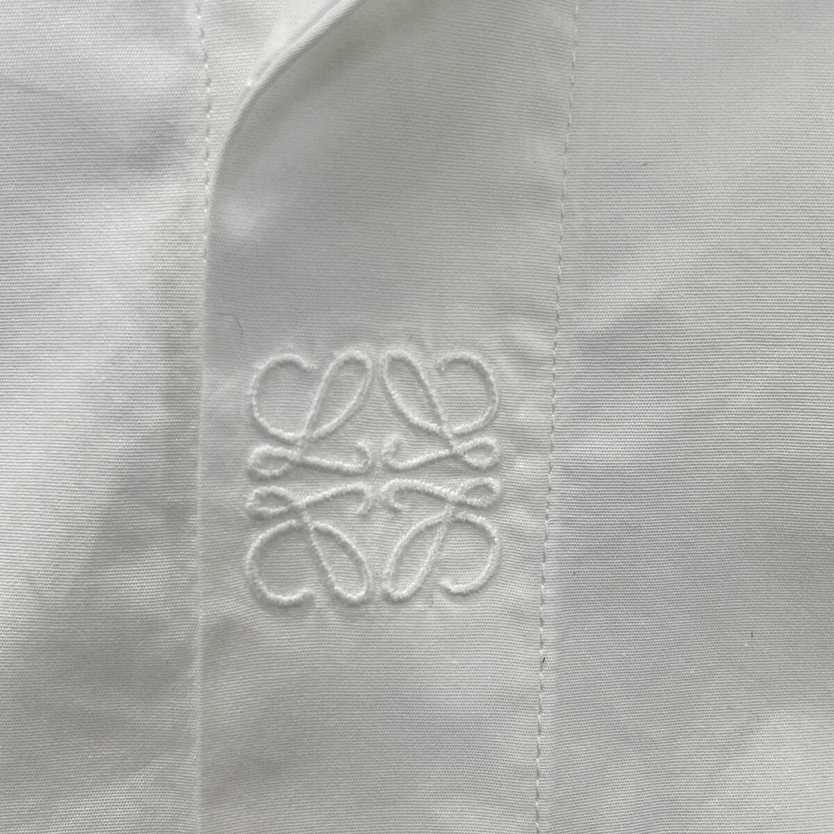 Loewe White Short Sleeve Shirt 38 — view 8