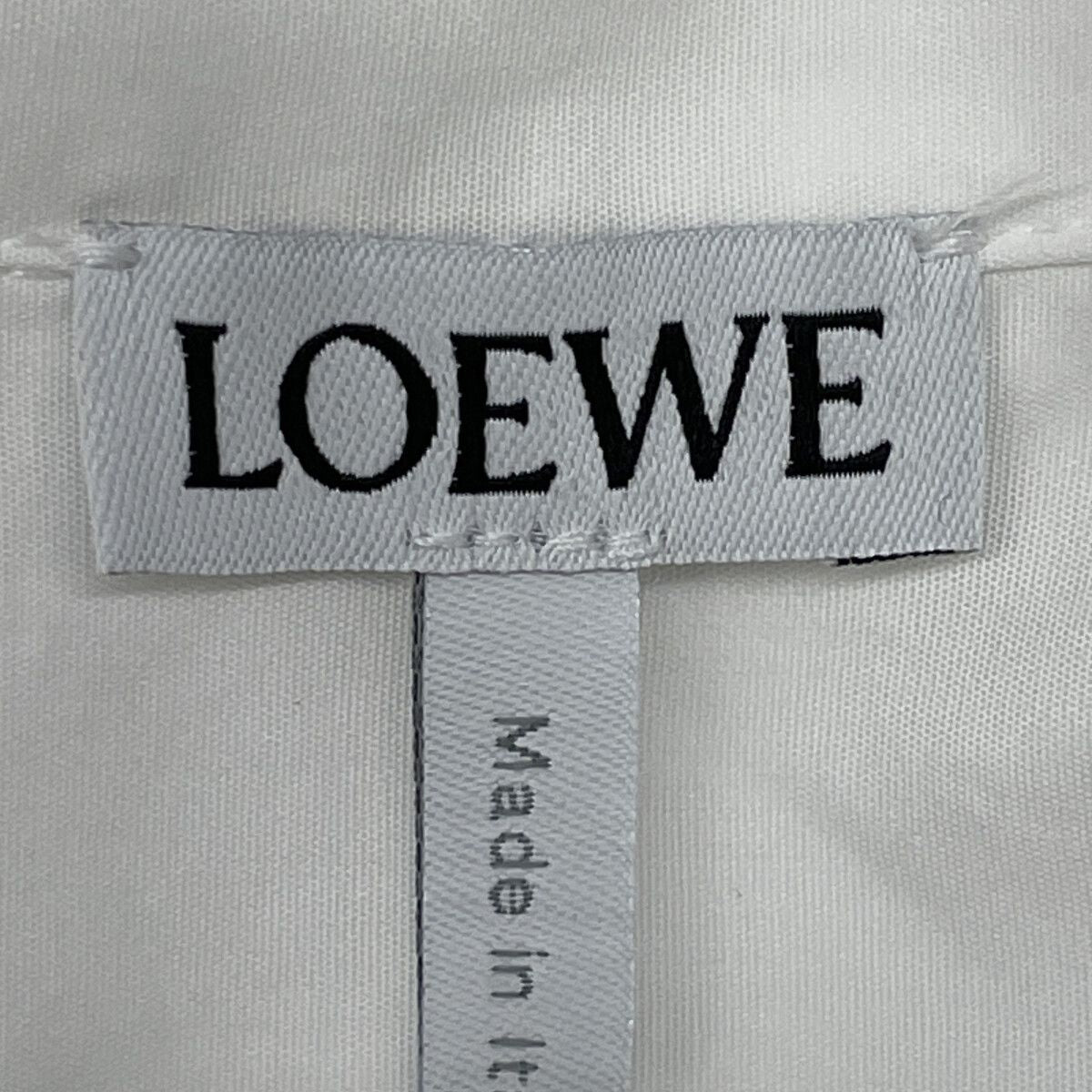 Loewe White Short Sleeve Shirt 38 — view 4