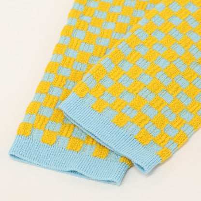 Louis Vuitton Checkered Pattern 24 Knit Cardigan — view 9