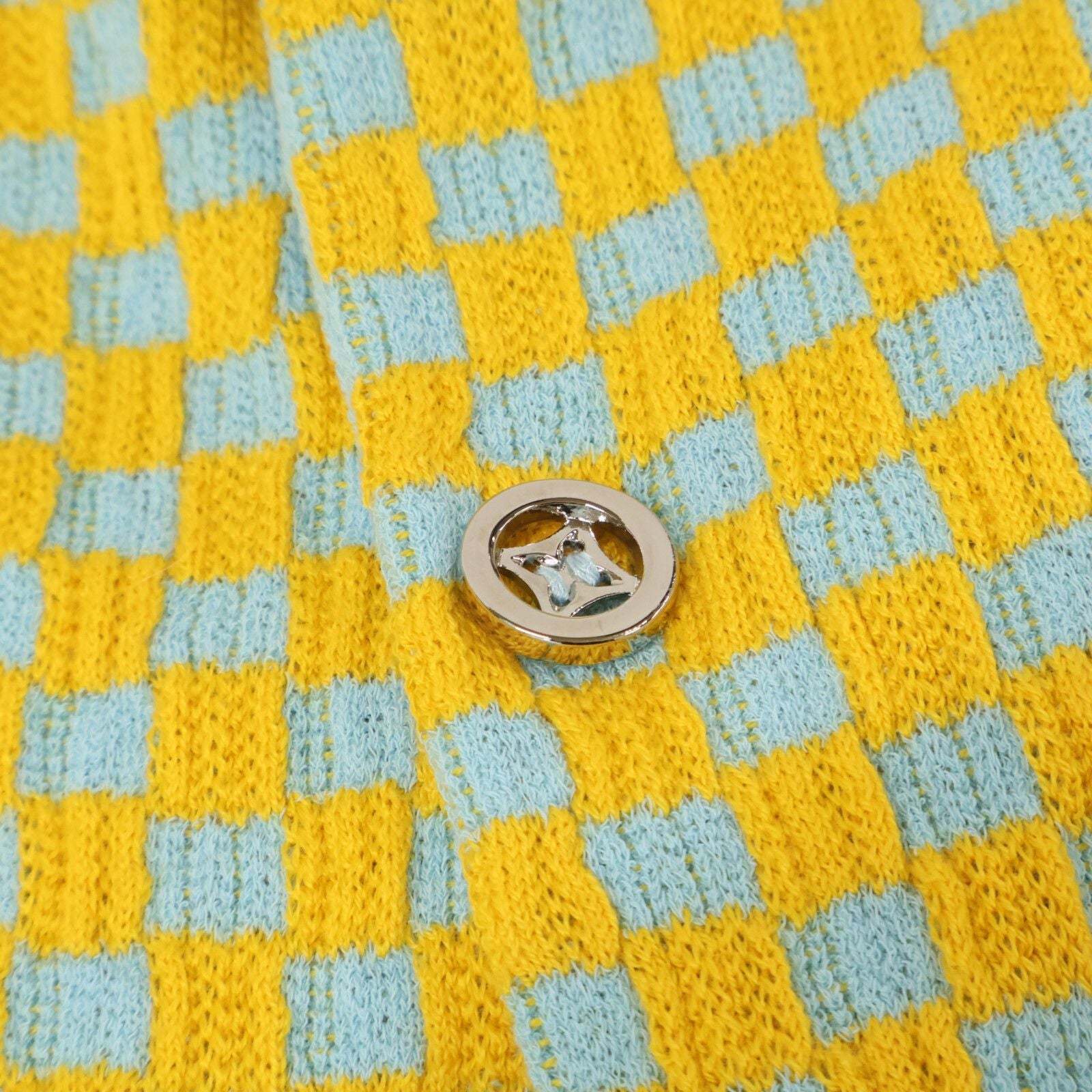 Louis Vuitton Checkered Pattern 24 Knit Cardigan — view 8