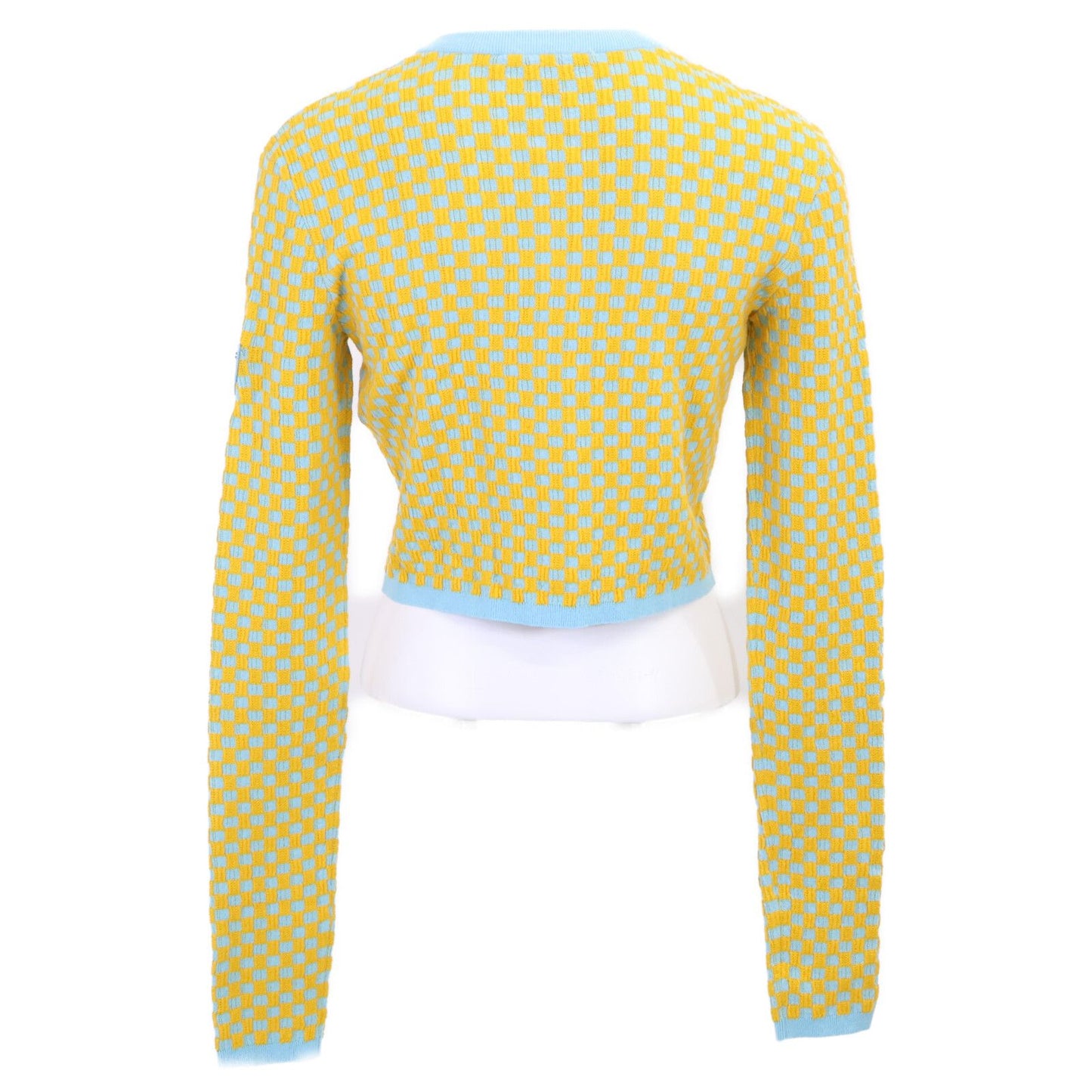Louis Vuitton Checkered Pattern 24 Knit Cardigan — view 2